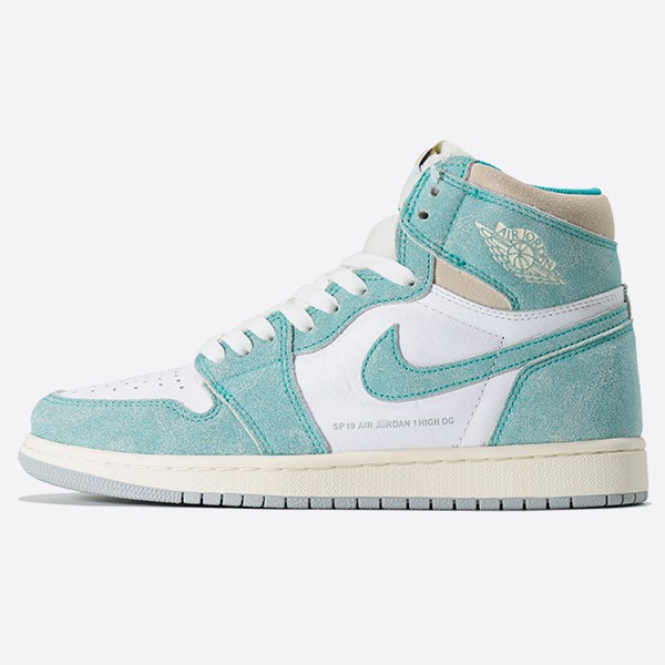 Nike Air Jordan 1 Retro High OG Turbo Green/White-Light Smoke Gray-Sail (555088-311) [H12 Edition]