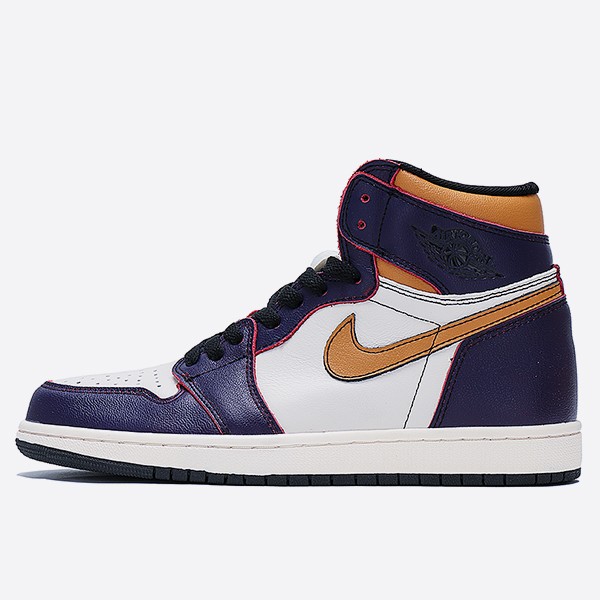 Nike SB x Air Jordan 1 High OG Defant LA2 Chicago Court Purple Black-Sail CD6578-507 [GET EDITION]