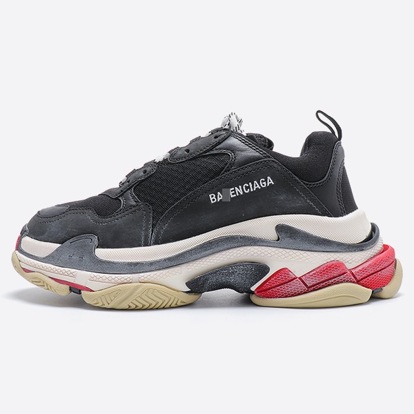 Balenciaga Triple S Bred TRIPLE S BLACK RED ZH version