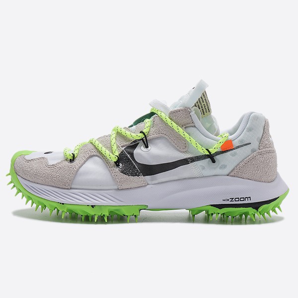 Nike Off-White Zoom Terra Kiger 5 White/Metallic Silver CD8179-100 [2000 Edition]