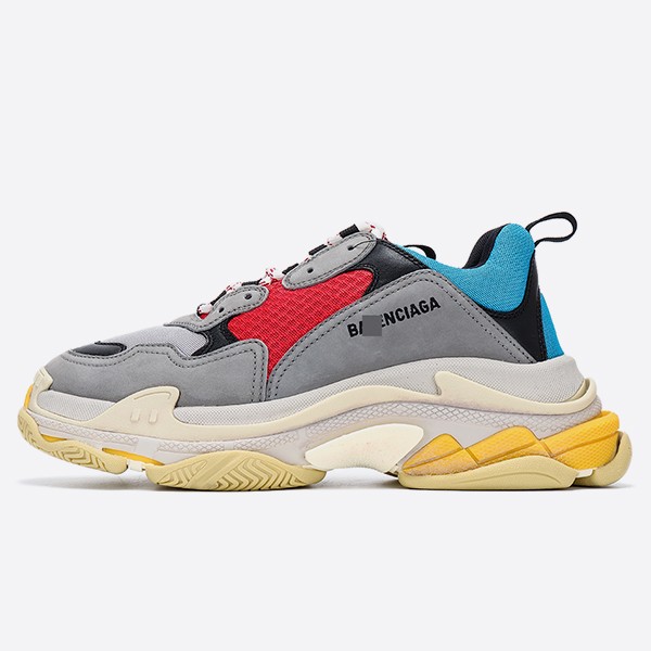 Balenciaga Triple S Multi Red Blue TRIPLE S Red Blue ZH Edition