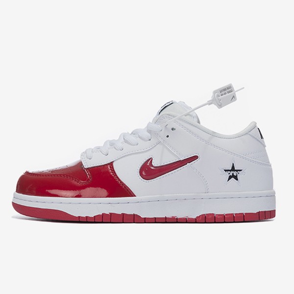 Nike x Supreme SB Dunk Red/White CK3480-600 (PK)