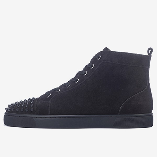 Christian Louboutin Loose Spike High-Top Sneakers