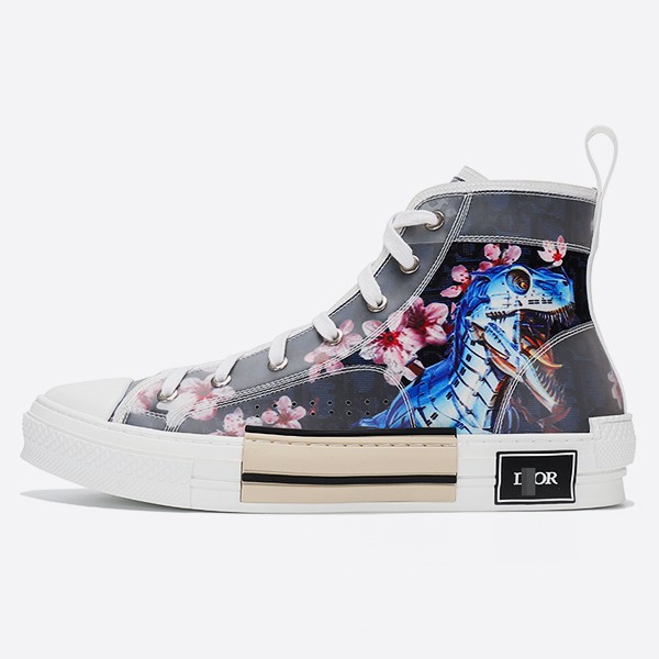 ディオールREON” テクニカルファブリック “B23”ソラヤマハイカット スニーカー