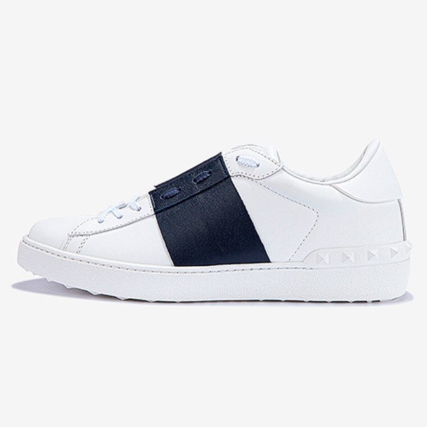 Valentino open sneakers white navy