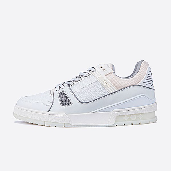 Louis Vuitton 20SSLV Trainer Sneakers White/Grey Men's