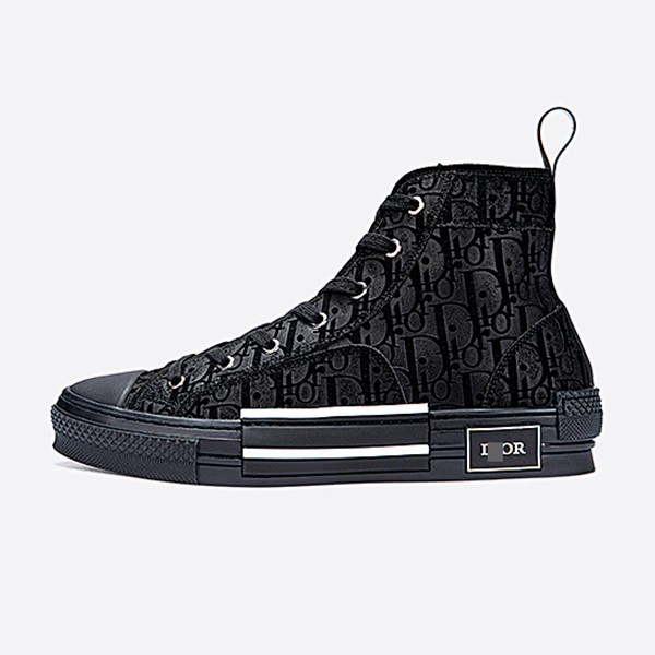 Dior 20FW Leon B23 High-Top Sneakers in Black, Unisex