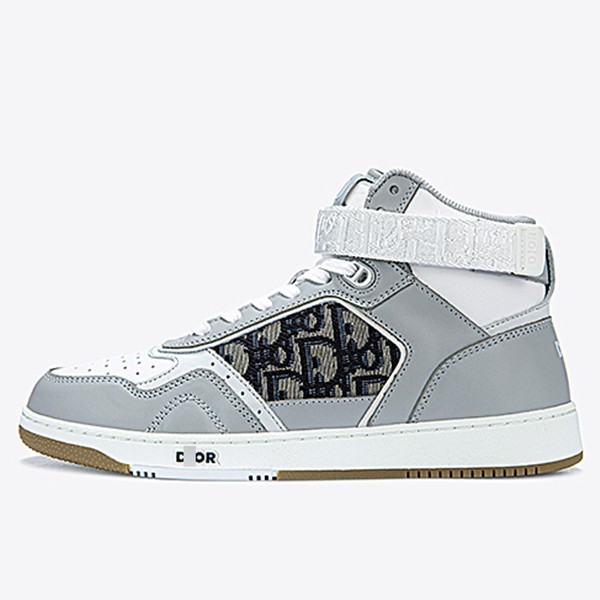 Dior 21SS B27 High-Top Sneakers Gray