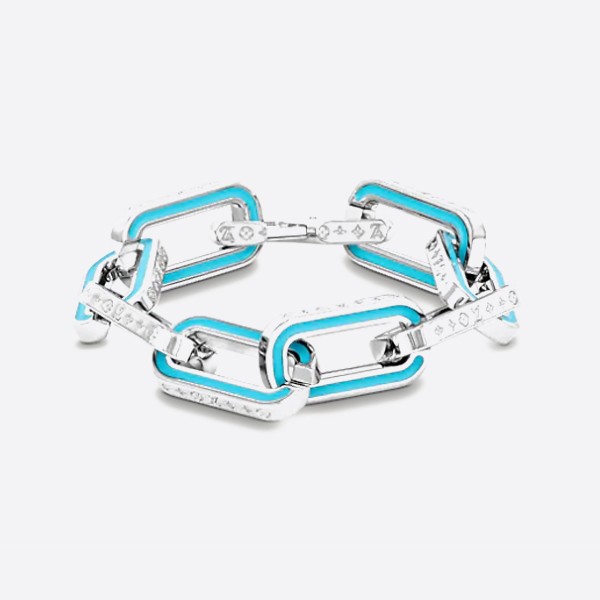 Louis Vuitton M80195 Monogram Link Chain Bracelet