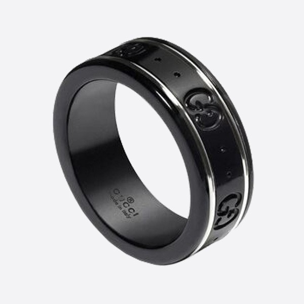 Gucci Icon White Gold Iconic Thin Band 225985I19A1 8061