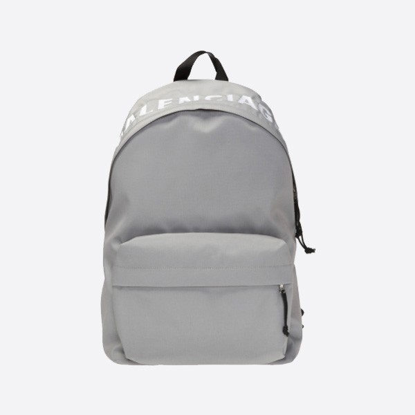 Balenciaga Wheel Logo Embroidered Backpack