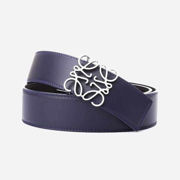 Loewe Simple Belt Blue Gold (3.8cm)