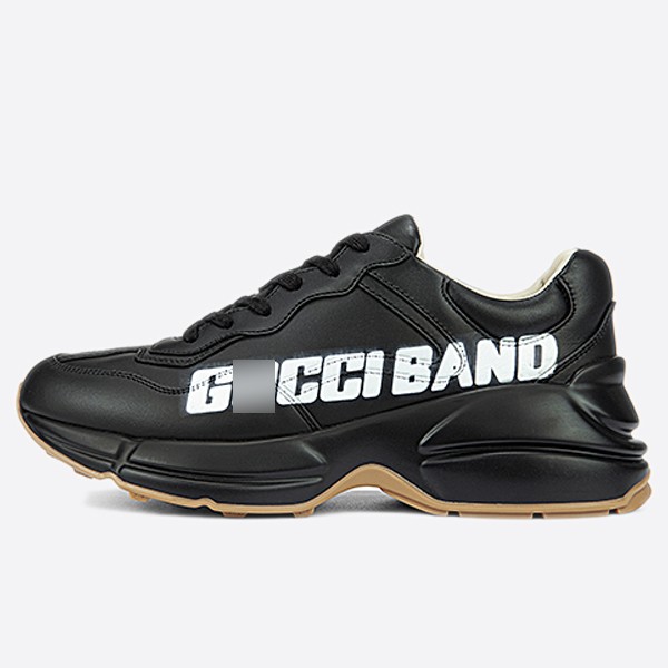 Gucci Lightning Band Black Sneakers