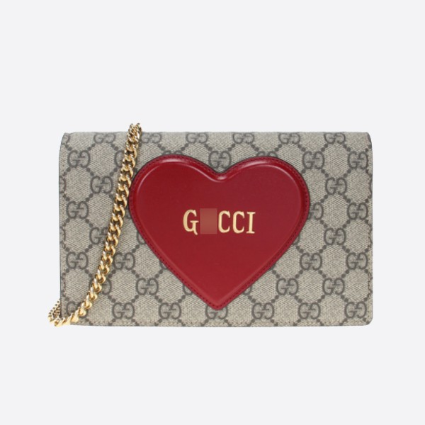 Gucci Chain Card Case Wallet / 648948 20QAS 8570