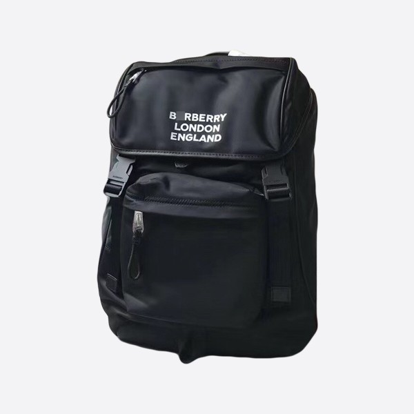 Burberry Rocky Black Fabric Backpack Unisex