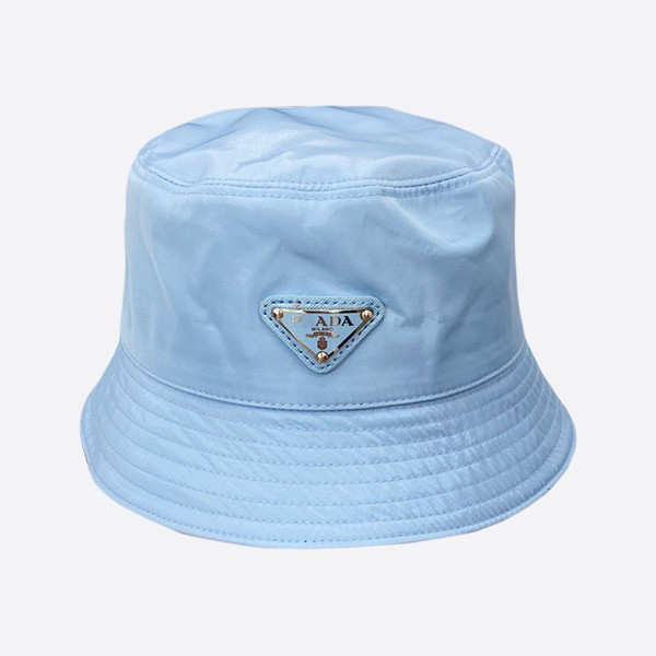 Prada 21 Nylon Triangle Fisherman Hat Blue 2HC137_2B15_F0637