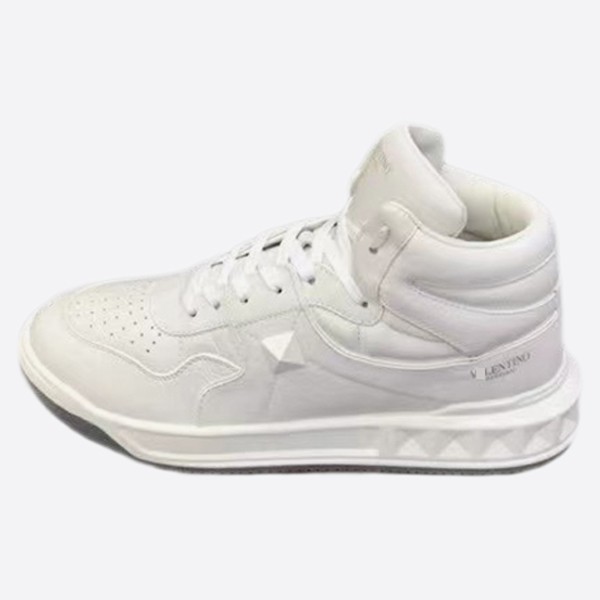 Valentino ONESTUD Mid-Top Sneakers in White