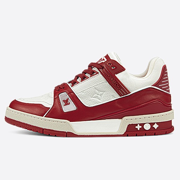 Louis Vuitton LV Trainer Sneakers PRODUCT (RED) Men's