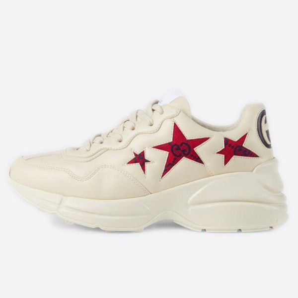Gucci Lightning Series Star Print Sneakers 6649622SHC0 9560