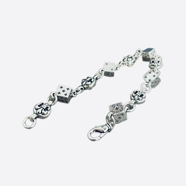 Chrome Hearts Flare Ball Dice Hip Hop Fashionable Bracelet