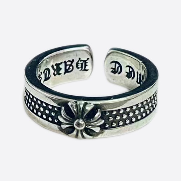 Chrome Hearts Antique Silver Craft Ring in Silver