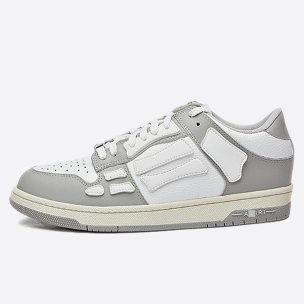 Amiri 20FW Skeleton Low Sneakers Gray