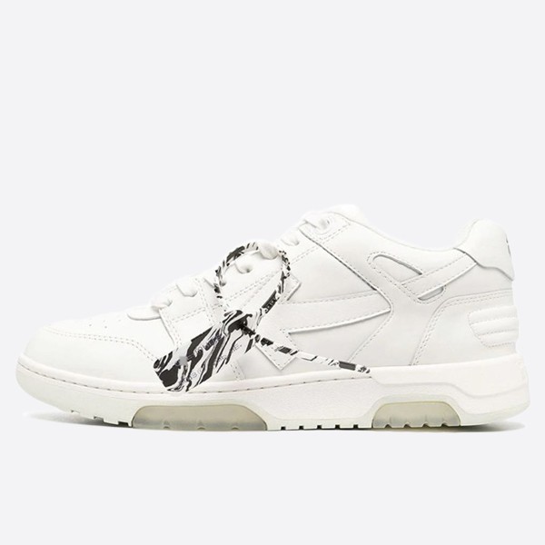 Off-White Out Of Office Calf Leather Sneakers OMIA189R21LEA0010101