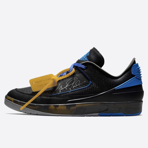 Off-White x Nike Air Jordan 2 Low Black DJ4375-004