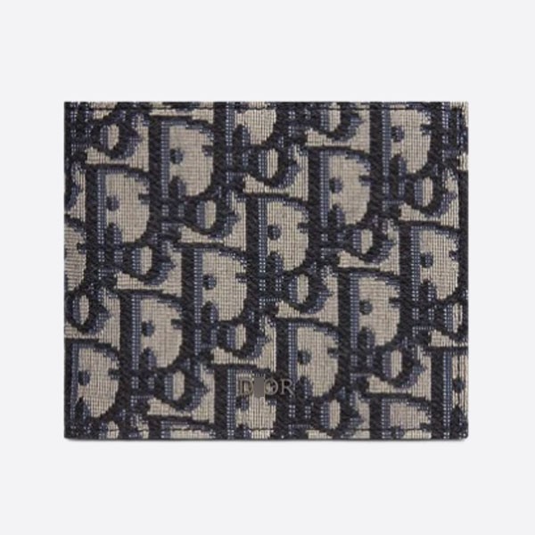 Dior Wallet Oblique Jacquard 2OBBH027YSE_H05E