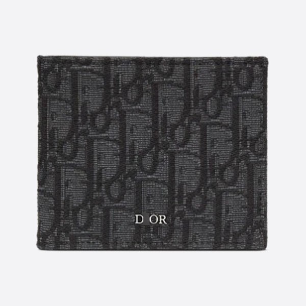 Dior Wallet Oblique Jacquard 2OBBH027YSE_H03E