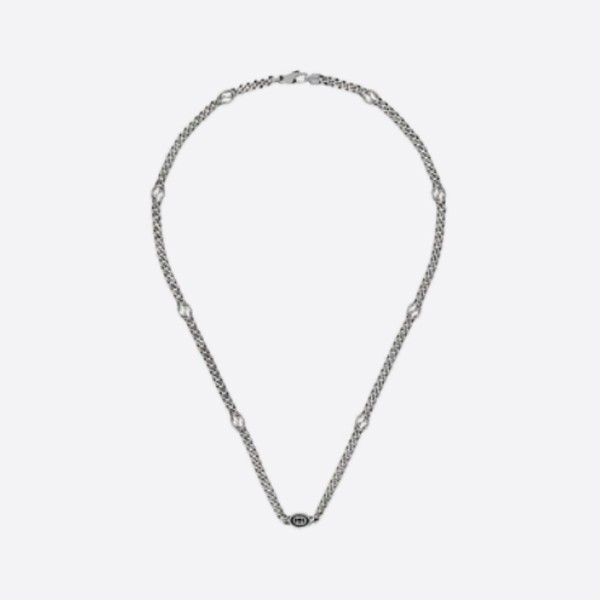 Gucci Interlocking G Slim Necklace 678661 J8410 8191