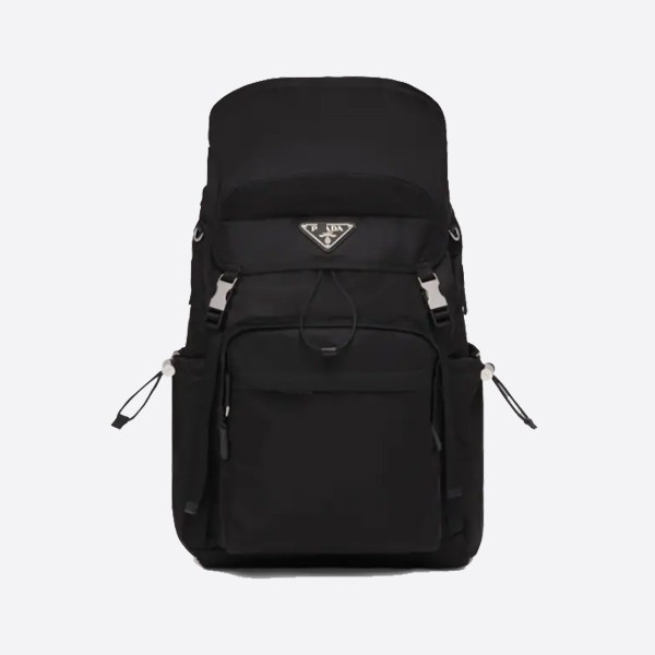 Prada Nylon Saffiano Leather Backpack 2VZ090_2DMG_F0002_V_OOO