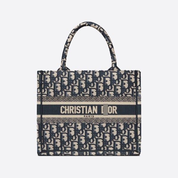 Dior BOOK TOTE Small Bag Oblique Jacquard M1265ZRIW_M928