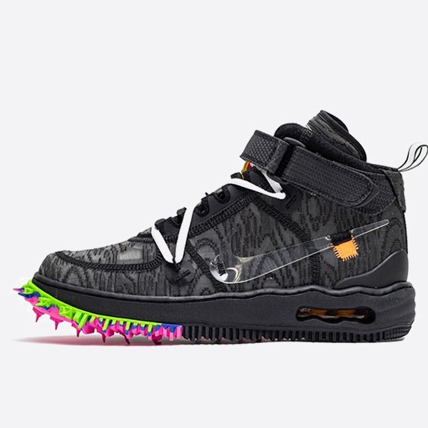Off-White x Nike Air Force 1 Mid OW DO6290-001 (H12)