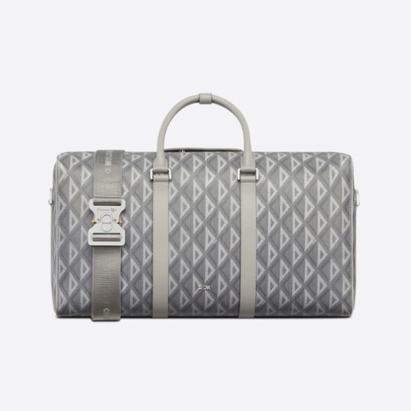 Dior LINGOT 50 Duffel Bag in CD Diamond Canvas (1ADDU115CDP_H42E)