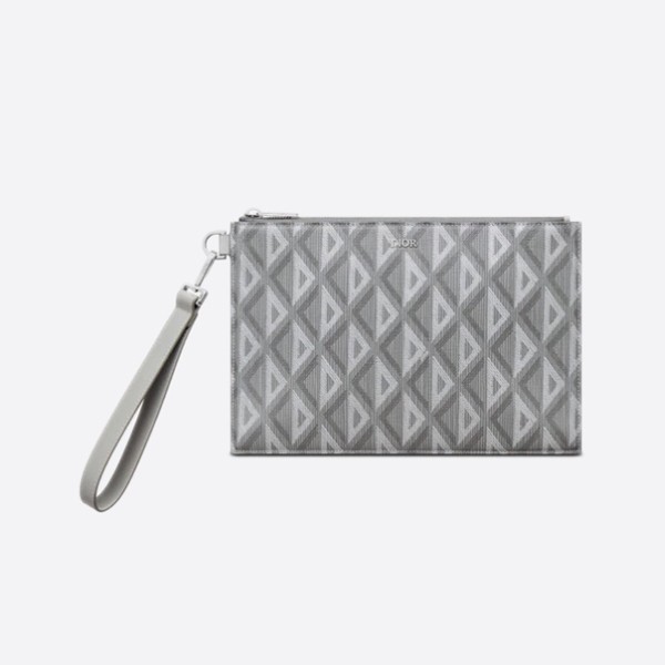 Dior A5 Pouch CD Diamond Canvas 2ESCA338DCO_H42E