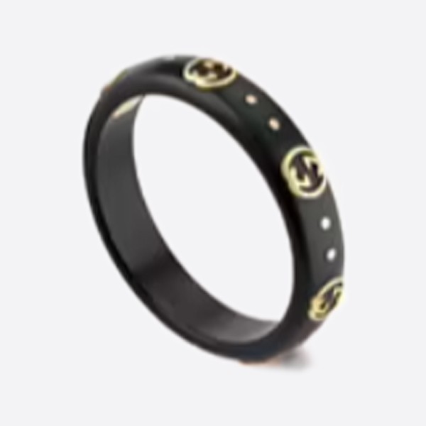 Gucci Icon Interlocking G 18K Ring 679262 I0H11 8029