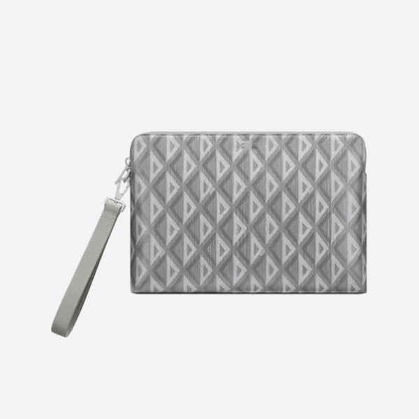 Dior CD Diamond Canvas Pouch 2ESCA251DCO_H42E