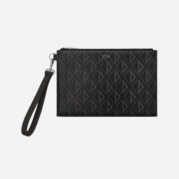 Dior A5 Pouch CD Diamond Canvas 2ESCA338DCO_H43E