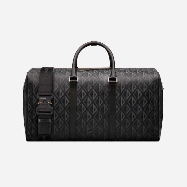 Dior LINGOT 50 Duffel Bag in CD Diamond Canvas (1ADDU115CDP_H43E)