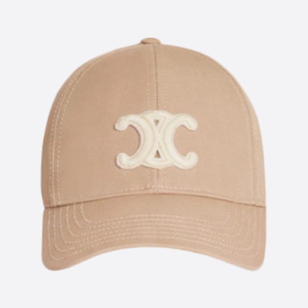 Celine TRIOMPHE Cotton Baseball Cap 2AUT6969P.02BG