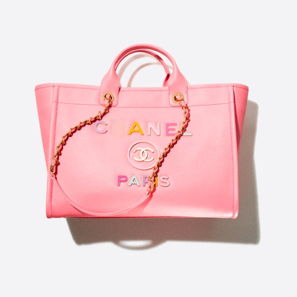 Chanel Large Shopping Bag in Cuffskin and Enamel, A66941 B08030 NH621