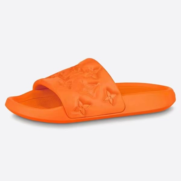 Louis Vuitton Embossed Beach Slippers 1AA5NH