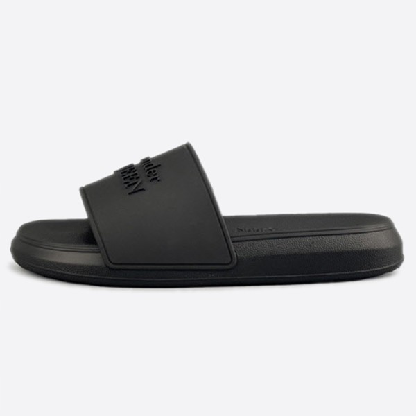 Alexander McQueen Rubber Slide Sandals 663564W4QS01000