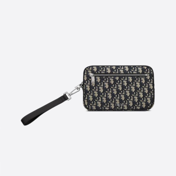 Dior Toilet Tree Bag, Beige and Black Jacquard, 2ESCA340YSE_H05E