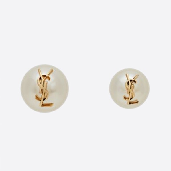 YSL YSL pearl earrings in metal 691563Y15269018