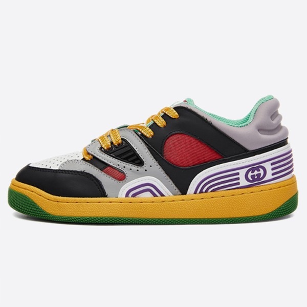 Gucci Basket Low-Top Sneakers 697882 2SH90 1072