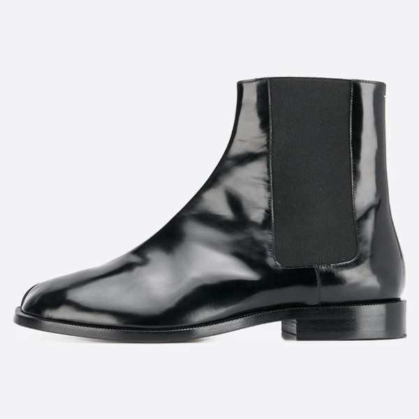 Maison Margiela Tabi Riding Boots, Glossy, S57WU0150P3292H8396