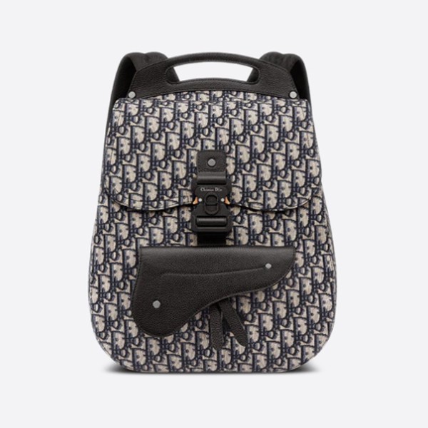 Dior GALLOP Backpack Oblique Grained Calfskin 1ADBA011YKY_H27E