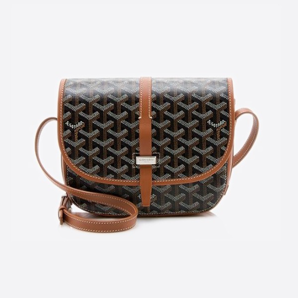 Goyard Belvedere PM Color - Black/Tan